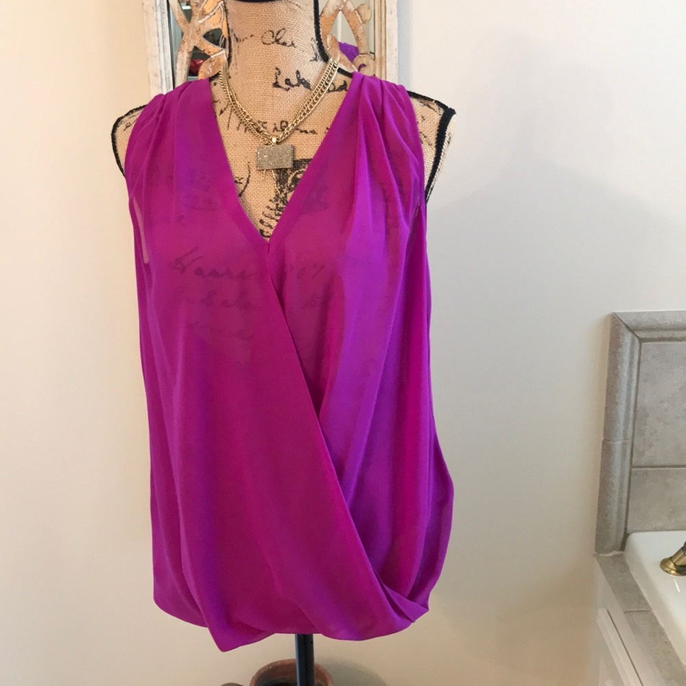 Magenta top